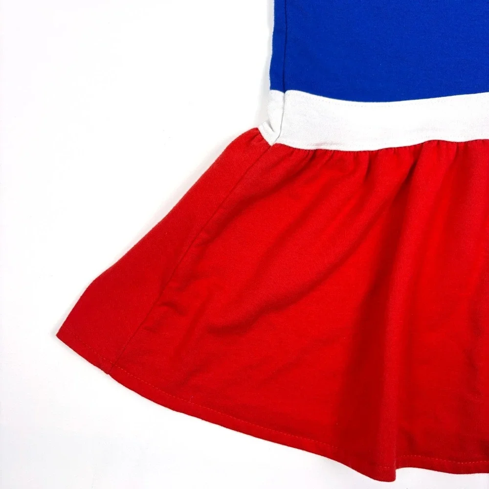 NFL Team Apparel KIDS Buffalo Bills‎ Dress Girls Sz L 6X Red White Blue Football